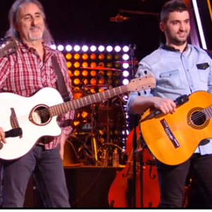 Manu, Raphaël et Adrien - Extrait de l'émission "The Voice" diffusée samedi 15 février 2020, TF1