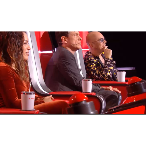 Pascal Obispo très ému devant des talents - Extrait de l'émission "The Voice" diffusée samedi 15 février 2020, TF1