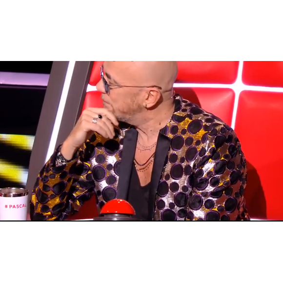 Pascal Obispo très ému devant des talents - Extrait de l'émission "The Voice" diffusée samedi 15 février 2020, TF1