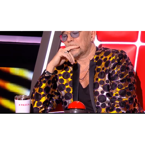 Pascal Obispo très ému devant des talents - Extrait de l'émission "The Voice" diffusée samedi 15 février 2020, TF1