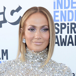 Jennifer Lopez à la 35ème édition des Film Independant Spirit Awards à Los Angeles le 8 février 2020.