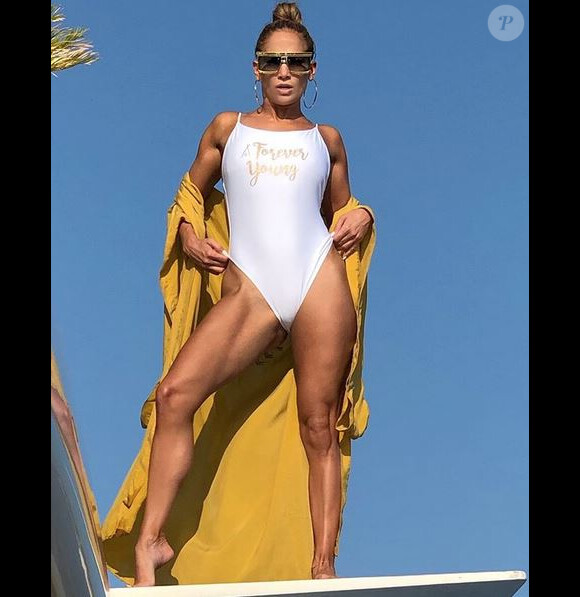 Jennifer Lopez à Saint-Tropez. Septembre 2019.