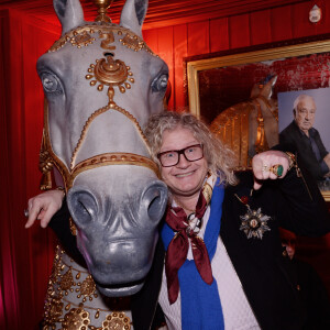 Pierre-Jean Chalençon - Marcel Campion fête son 80ème anniversaire au cirque d'hiver à Paris le 17 février 2020. © Coadic Guirec - Rachid Bellak/Bestimage