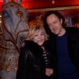 Nicoletta et son mari Jean-Christophe Molinier - Marcel Campion fête son 80ème anniversaire au cirque d'hiver à Paris le 17 février 2020. © Coadic Guirec - Rachid Bellak/Bestimage
