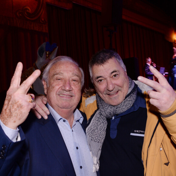 Marcel Campion, Jean-Marie Bigard - Marcel Campion fête son 80ème anniversaire au cirque d'hiver à Paris le 17 février 2020. © Coadic Guirec - Rachid Bellak/Bestimage