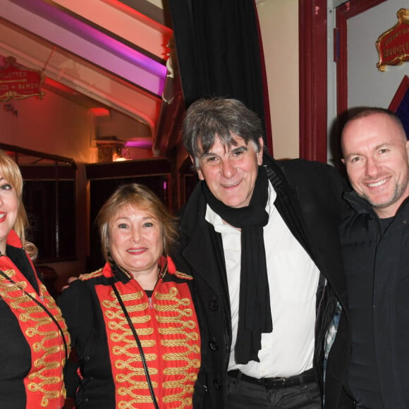 Tex et sa femme Béatrice, Pascal Soetens (Pascal Le Grand Frère) - Marcel Campion fête son 80ème anniversaire au cirque d'hiver à Paris le 17 février 2020. © Coadic Guirec- Rachid Bellak/Bestimage