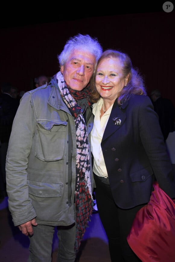 Jean-Luc Moreau et Katia Tchenko - Marcel Campion fête son 80ème anniversaire au cirque d'hiver à Paris le 17 février 2020. © Coadic Guirec- Rachid Bellak/Bestimage