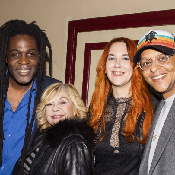 Jean-Jacques Berthieu, Nicoletta, Geneviève Morissette et l'humoriste Tareek - Marcel Campion fête son 80ème anniversaire au cirque d'hiver à Paris le 17 février 2020. © Jack Tribeca/Bestimage