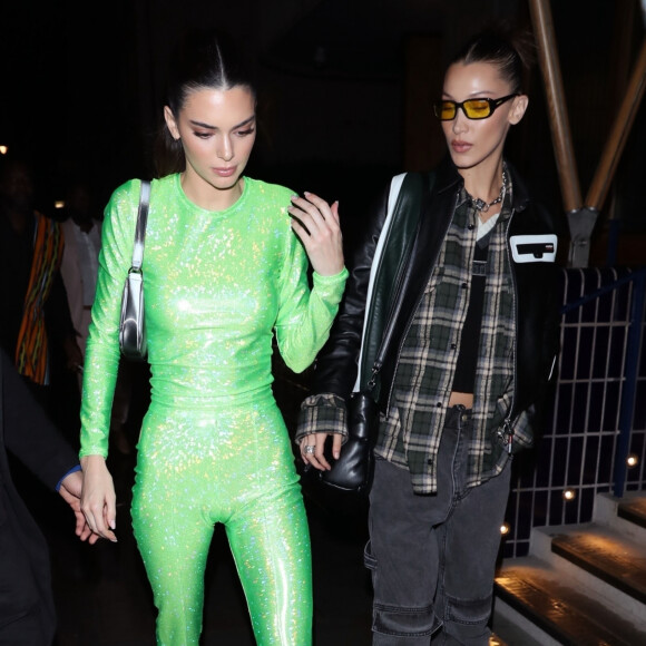 Kendall Jenner et Bella Hadid ont assisté à l'after party SONY après la cérémonie des "Brit Awards 2020" au Standard Hotel à Londres, le 18 février 2020.