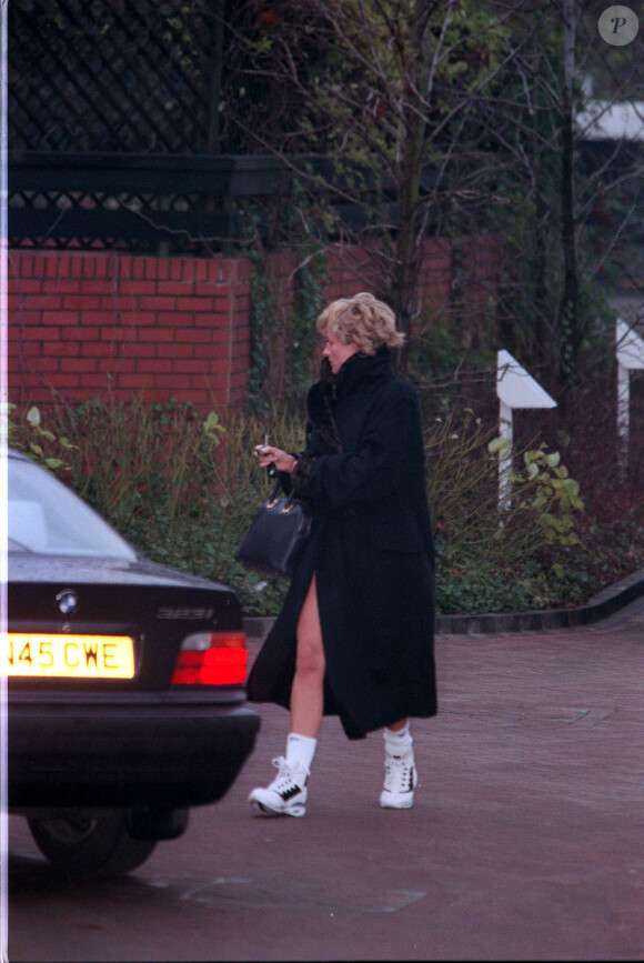 Diana à Londres en 1995.