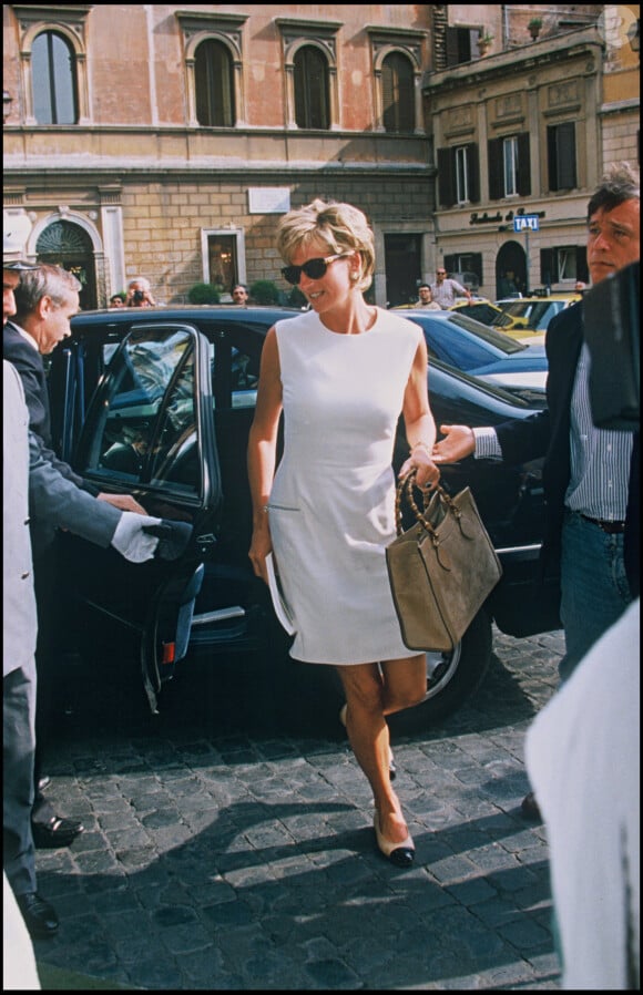 Diana à Rome en 1996.