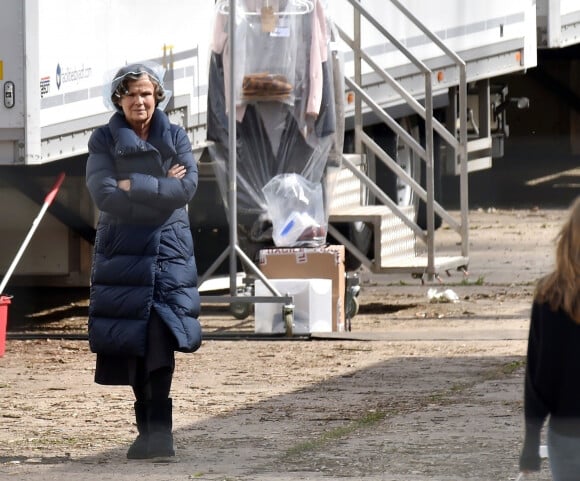 Exclusif - Julie Walters sur le tournage du film "The Secret Garden" à Yorkshire, Royaume Uni, le 1er juin 2018.