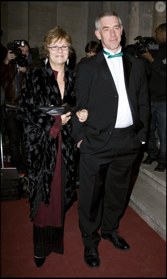 Julie Walters et son mari Grant Roffey aux London Film Critics Circle Awards en 2008.