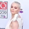 Rose McGowan au photocall de la soirée des "Q Awards 2019" à Londres, le 16 octobre 2019.