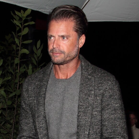 David Charvet va dîner au restaurant "Madeo" à los Angeles le 27 novembre 2018.