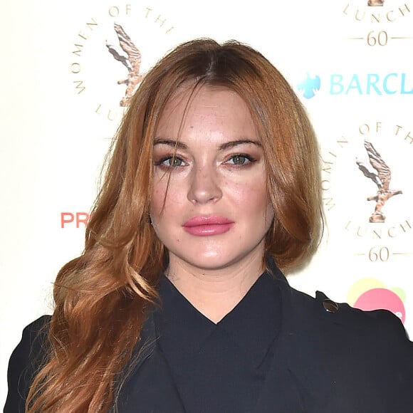 Lindsay Lohan au Women of the Year Awards à Londres le 13 octobre 2014.