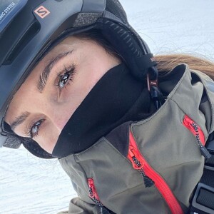 Victoria Beckham en famille au ski, le 23 février 2020.