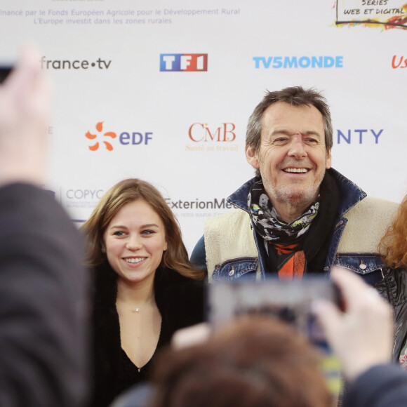 Jean-Luc Reichmann, Mathilde Lebrequier, Maria Schmitt, et Alexandre Achddjian lors du photocall de la série "Léo Matteï, Brigade des mineurs" lors du 22ème Festival des créations télévisuelles de Luchon, France, le 7 février 2020. © Patrick Bernard/Bestimage