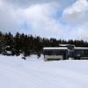 Exclusif - Illustration du chalet de Philippe Stouvenot (architecte de la villa Jade à Saint-Barthélemy) à Big Sky dans le Montana où séjournent Laeticia Hallyday, son compagnon Pascal Balland et leurs filles respectives lors de leurs vacances au ski, le 17 février 2020.