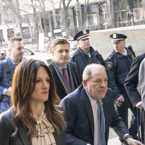 Harvey Weinstein et son avocate Donna Rotunno le 24 février 2020 à la Cour suprême de l'État de New York pour son procès pour viol et agression sexuelle. Il a été reconnu coupable de deux des cinq chefs d'accusation qui pesaient sur lui.