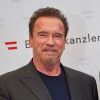 Arnold Schwarzenegger rend visite au chancelier fédéral d'Autriche Sebastian Kurz à Vienne le 28 janvier 2020.