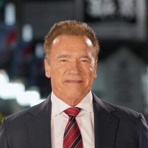 Arnold Schwarzenegger - Première japonaise du film "Terminator : Dark Fate" à Tokyo. Le 6 novembre 2019. @Morio Taga/Jiji Press/ABACAPRESS.COM