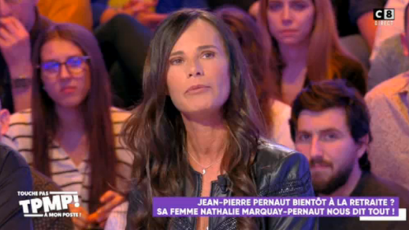 Nathalie Marquay évoque la retraite de Jean-Pierre Pernaut dans Touche pas à mon poste - mardi 25 février 2020