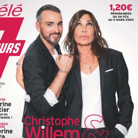 Nouvelle couverture du magazine "Télé 7 jours" en kiosques depuis le lundi 24 février 2020