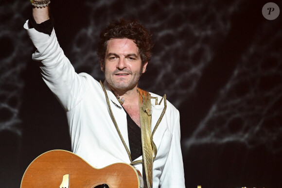 Matthieu Chedid (M) en concert au palais Nikaia lors de sa tournée "Grand Petit Concert" à Nice le 24 novembre 2019. © Lionel Urman/Bestimage