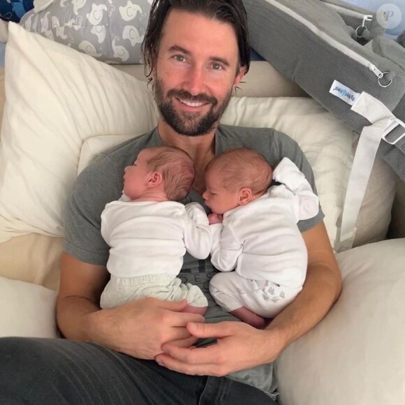 Brandon Jenner est papa de jumeaux, le 26 février 2020 sur Instagram.