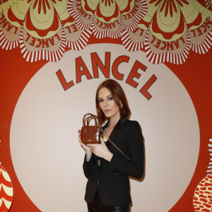 Exclusif - Maëva Coucke, Miss France 2018, assiste au cocktail de présentation de la nouvelle collection Lancel à Paris le 26 février 2019. © Marc Ausset-Lacroix/Bestimage
