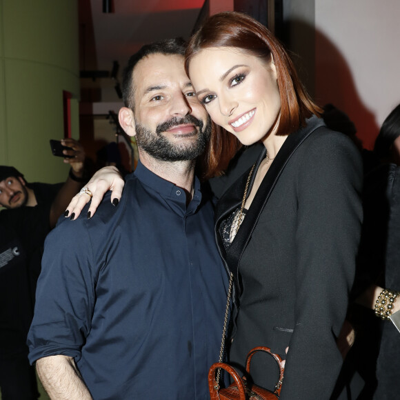 Exclusif - Stéphane Subrenat et Maëva Coucke (Miss France 2018) assistent au cocktail de présentation de la nouvelle collection Lancel à Paris le 26 février 2019. © Marc Ausset-Lacroix/Bestimage