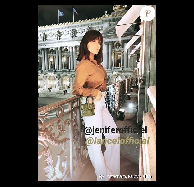 Jenifer assiste au cocktail de présentation de la nouvelle collection Lancel à Paris le 26 février 2019.