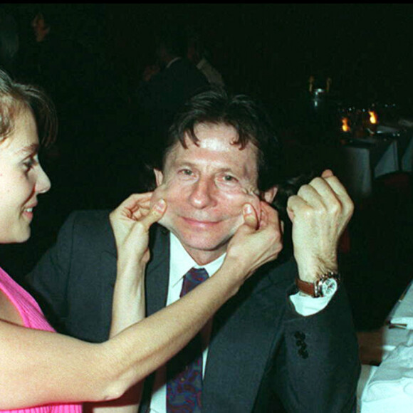 Emmanuelle Seigner et Roman Polanski au Lido en 1994.