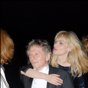 Emmanuelle Seigner et Roman Polanski à la soirée Chopard du Festival de Cannes en 2007.