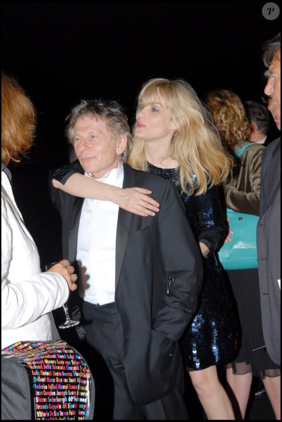 Emmanuelle Seigner et Roman Polanski à la soirée Chopard du Festival de Cannes en 2007.