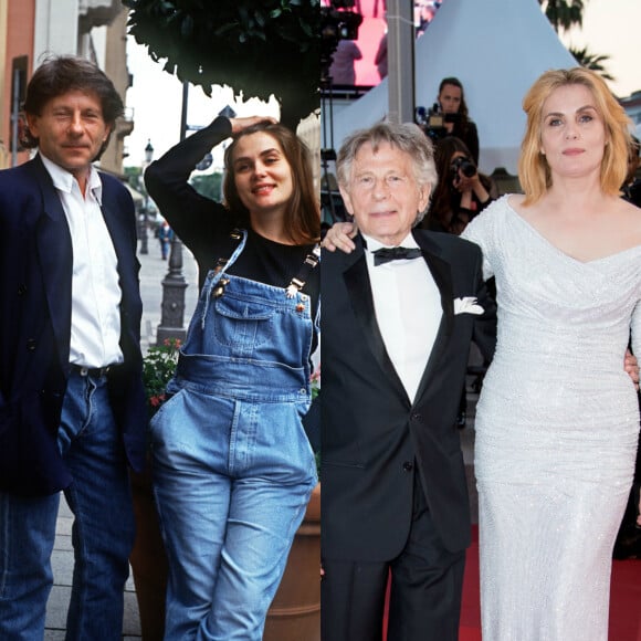 Emmanuelle Seigner et Roman Polanski, retour sur leur histoire d'amour en images. Ici en 1992 et 2017.
