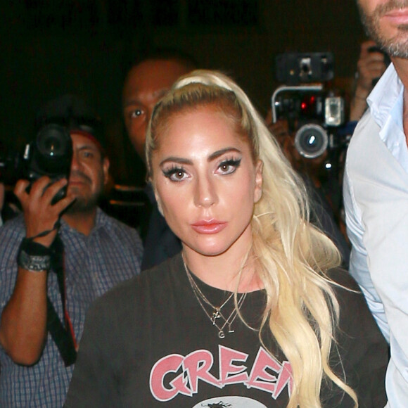Lady Gaga est de retour à son hôtel après un concert à New York le 24 juin 2019.