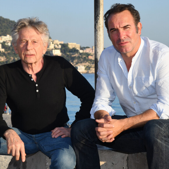 Roman Polanski et Jean Dujardin sont à Nice pour la clôture de la 1ere édition du Festival Ciné Roman à Nice le 26 octobre 2019. © Bruno Bebert / Bestimage