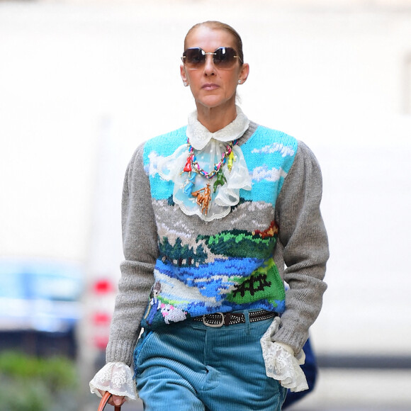 Céline Dion à New York, le 28 février 2020.