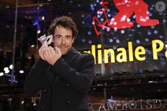 Elio Germano à la cérémonie de clôture de la 70ème édition du festival international du film de Berlin (La Berlinale 2020), le 29 février 2020.