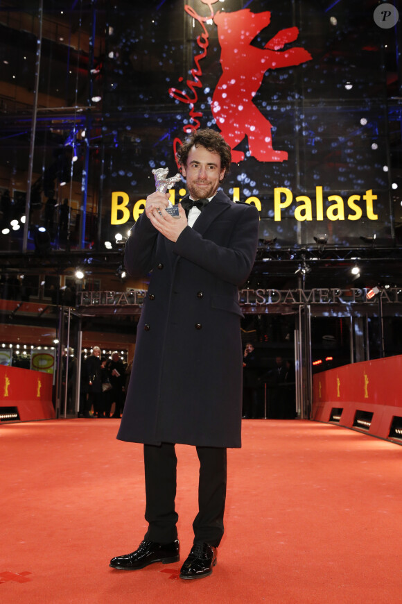 Elio Germano à la cérémonie de clôture de la 70ème édition du festival international du film de Berlin (La Berlinale 2020), le 29 février 2020.