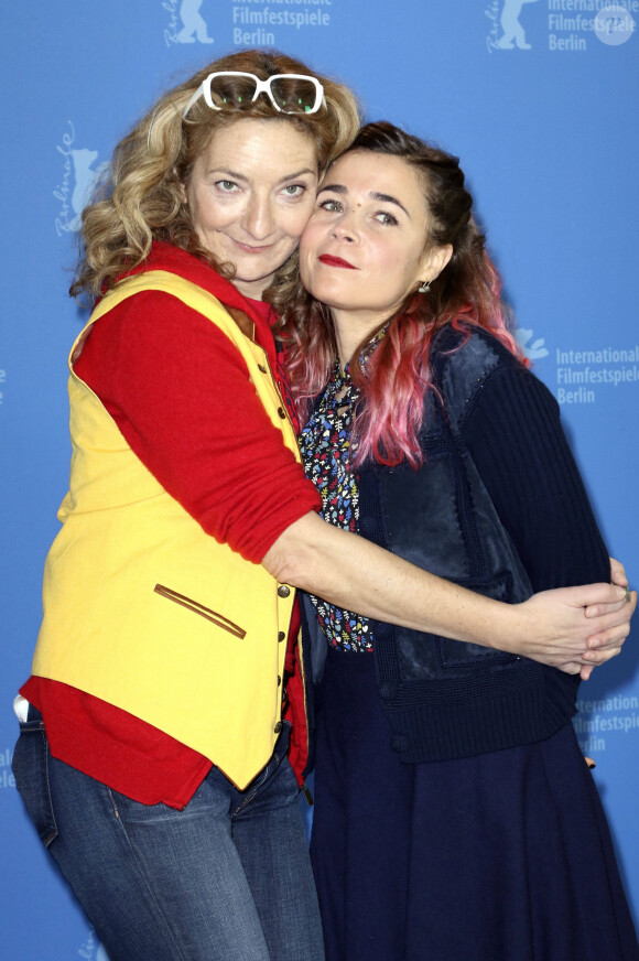 Corinne Masiero et Blanche Gardin au photocall du film "Effacez l'historique" lors de la 70ème édition du festival international du film de Berlin (La Berlinale 2020), le 29 février 2020.29/02/2020 - Berlin