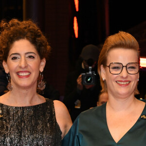 Bettina Brokemper, Annemarie Jacir, Bérénice Bejo à la cérémonie de clôture de la 70ème édition du festival international du film de Berlin (La Berlinale 2020), le 29 février 2020.