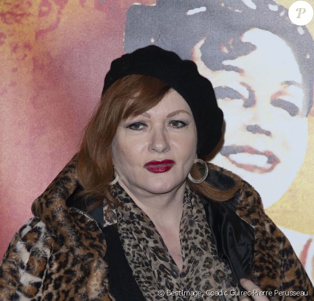 Catherine Jacob - Première de la pièce "Est ce que j'ai une gueule d'Arletty ?" au théâtre Montparnasse à Paris le 4 février 2020. © Coadic Guirec-Pierre Perusseau/Bestimage