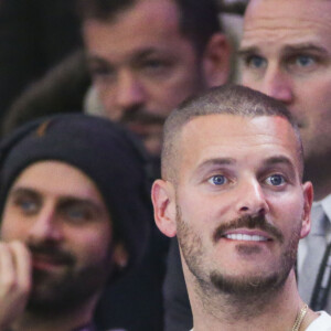 Matt Pokora (M. Pokora) - People au match de basket "ASVEL vs Boulogne Levallois Metropolitans" lors de la première demi-finale de Leaders Cup à la "Disney Events Arena" de Marne-la-Vallée, le 15 février 2020. Les Metropolitans de Boulogne-Levallois ont battu Cholet 82 à 74. © Gwendoline Le Goff / Panoramic / Bestimage