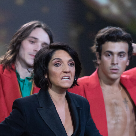 Florence Foresti, maitresse de cérémonie lors de la 45e cérémonie des César à la salle Pleyel à Paris le 28 février 2020 © Olivier Borde / Dominique Jacovides / Bestimage