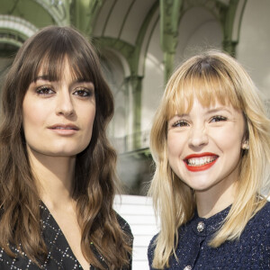 Clara Luciani et Angèle (Angèle Van Laeken) assistent au défilé Chanel collection prêt-à-porter Automne/Hiver 2020-2021 au Grand Palais. Paris, le 3 mars 2020. © Olivier Borde/Bestimage