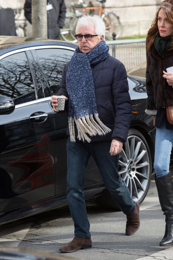 Marc Cerrone arrive au Grand Palais pour assister au défilé Chanel, collection prêt-à-porter automne-hiver 2020-2021. Paris, le 3 mars 2020.