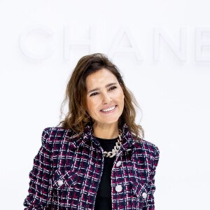 Virginie Ledoyen assiste au défilé Chanel collection prêt-à-porter Automne/Hiver 2020-2021 au Grand Palais. Paris, le 3 mars 2020. © Olivier Borde/Bestimage